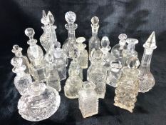 Large collection of Scent Bottles of various designs and ages