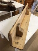 Large Rustic Pine shelf