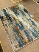 Contemporary rug by Jonathan Y, approx 180cm x 122cm (as new)