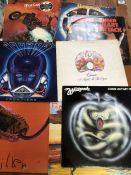 Ten Vinyl Records LP's (LP) Classic Rock, Hard Rock, to include Marillion, Faith No More, Queen x 3,