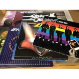 Nine LP's (LP) Vinyl Albums Records Classic Rock, Hard Rock to include ZZ top, Status Quo x 3, Alice