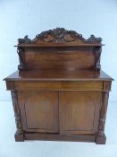 Victorian mahogany sideboard