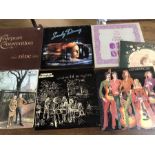 Collection of seven LP's (LP) by Fairport Convention Sandy Denny