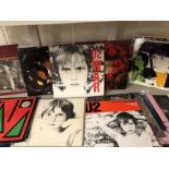 Fifteen Vinyl Albums LP's (LP) Punk, Indie, Alternative to include: U2 x 4, Split Enz, The