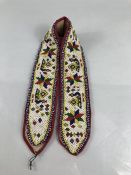 African Bead work sash or band