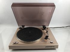 A Marantz 6025 turntable/record deck