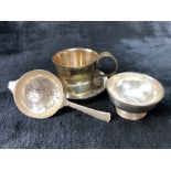Collection of various hallmarked silver items all by Edward Barnard & Sons Ltd to include tea