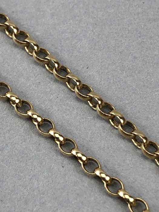 9ct Gold Chain approx 40cm long and approx 4.7g - Image 2 of 3