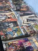 Large (over 130) collection of American comics many in sequence to include DC The Invisibles; Mister