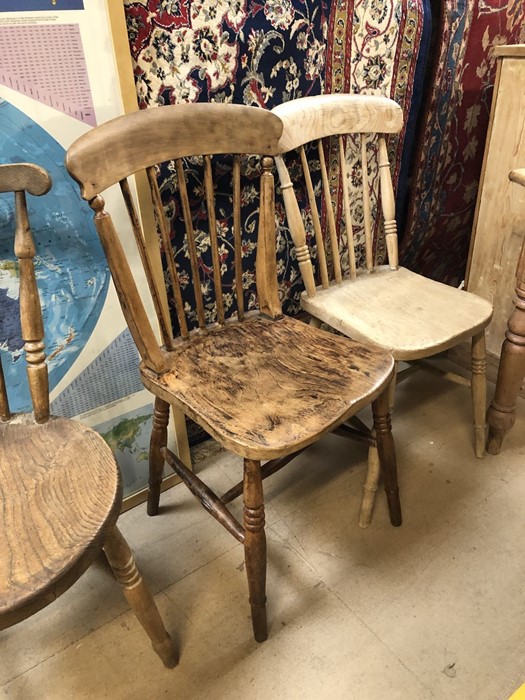 Four pine kitchen chairs (A/F) - Image 4 of 5