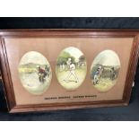 A Vintage Framed Advertising Johnnie Walker Scotch Whisky Print