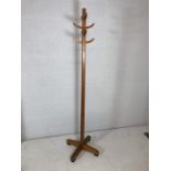 Mid Century coat / hat stand by Abbess, approx 176cm tall