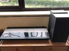 Bang & Olufsen Beocenter 2200 along with a pair of Bang & Olufsen Beovox X25 speakers