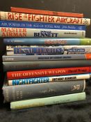 AVIATION AND AERONAUTICAL BOOKS AND MAGAZINES: A COLLECTION OF 12 VARIOUS AVIATION AND AIRCRAFT