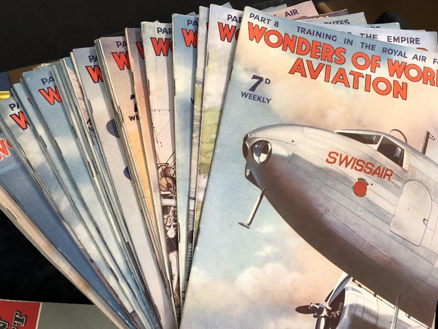AVIATION AND AERONAUTICAL BOOKS AND MAGAZINES: A COLLECTION OF VINTAGE RAF BOOKS AND VINTAGE - Image 2 of 3