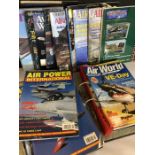AVIATION AND AERONAUTICAL BOOKS AND MAGAZINES: A COLLECTION OF AIRCRAFT MAGAZINES TO INCLUDE AIR
