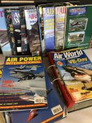 AVIATION AND AERONAUTICAL BOOKS AND MAGAZINES: A COLLECTION OF AIRCRAFT MAGAZINES TO INCLUDE AIR