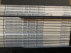 AVIATION AND AERONAUTICAL BOOKS AND MAGAZINES: A COLLECTION OF INTERNATIONAL AIR POWER REVIEW