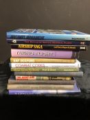 AVIATION AND AERONAUTICAL BOOKS AND MAGAZINES: A COLLECTION OF 12 VARIOUS AVIATION AND AIRCRAFT