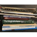 AVIATION AND AERONAUTICAL BOOKS AND MAGAZINES: A COLLECTION OF VARIOUS BOOKS AND EPHEMERA MUCH