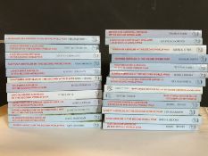 AVIATION AND AERONAUTICAL BOOKS AND MAGAZINES: A COLLECTION OF 25 PAPERBACKS OF AIRFIELDS IN THE