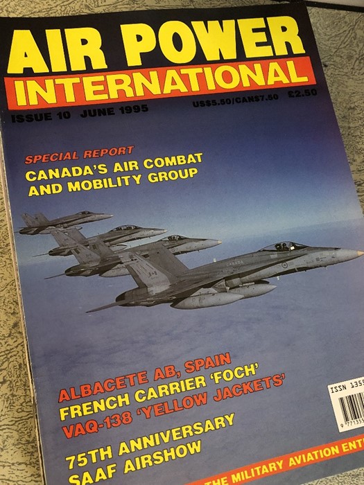 AVIATION AND AERONAUTICAL BOOKS AND MAGAZINES: A COLLECTION OF AIRCRAFT MAGAZINES TO INCLUDE AIR - Image 2 of 4