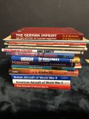 AVIATION AND AERONAUTICAL BOOKS AND MAGAZINES: A COLLECTION OF 20 VARIOUS AVIATION AND AIRCRAFT