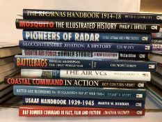 Aviation and Aeronautical Books and Magazines: A collection of 11 books including Mosquito, Pioneers