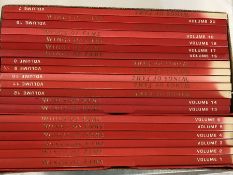 AVIATION AND AERONAUTICAL BOOKS AND MAGAZINES: A COLLECTION OF 20 SEQUENTIAL VOLUMES 1 -20 WINGS