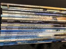 AVIATION AND AERONAUTICAL BOOKS AND MAGAZINES: A COLLECTION OF 22 TITLES AIRWAR BY OSPREY