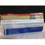 AVIATION AND AERONAUTICAL BOOKS AND MAGAZINES: A COLLECTION OF 15 BOOKS ON AIRCRAFT BY AERO FAX