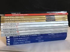 AVIATION AND AERONAUTICAL BOOKS AND MAGAZINES: A COLLECTION OF 15 BOOKS ON AIRCRAFT BY AERO FAX