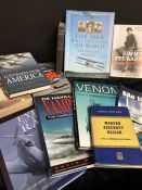 AVIATION AND AERONAUTICAL BOOKS AND MAGAZINES: A COLLECTION OF 11 VARIOUS AVIATION AND AIRCRAFT