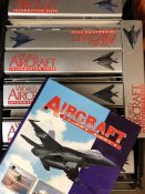 AVIATION AND AERONAUTICAL BOOKS AND MAGAZINES: A COLLECTION OF 14 BOUND SETS OF WORLD AIRCRAFT