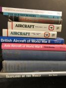 AVIATION AND AERONAUTICAL BOOKS AND MAGAZINES: A COLLECTION OF 10 VARIOUS AVIATION TITLES