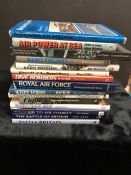 AVIATION AND AERONAUTICAL BOOKS AND MAGAZINES: A COLLECTION OF 15 VARIOUS AVIATION AND AIRCRAFT