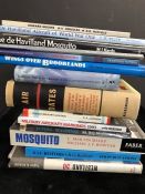 AVIATION AND AERONAUTICAL BOOKS AND MAGAZINES: A COLLECTION OF 14 VARIOUS AVIATION TITLES