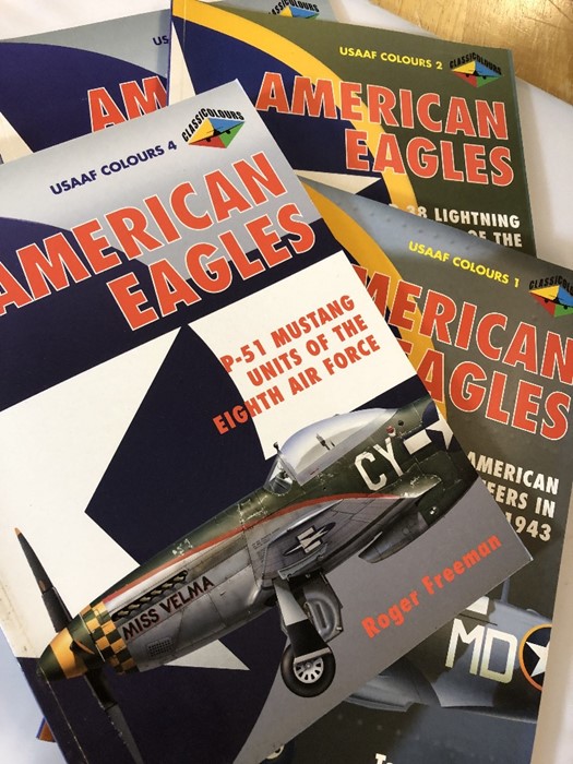 AVIATION AND AERONAUTICAL BOOKS AND MAGAZINES: A COLLECTION OF 4 BOOKS BY ROGER FREEMAN X 3 AND - Image 3 of 3