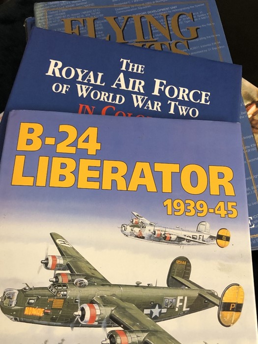 AVIATION AND AERONAUTICAL BOOKS AND MAGAZINES: A COLLECTION OF 11 VOLUMES RELATING TO MILITARY - Image 2 of 4
