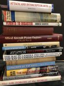 AVIATION AND AERONAUTICAL BOOKS AND MAGAZINES: A COLLECTION OF 16 TITLES TO INCLUDE JET FLIGHT BY