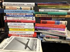 AVIATION AND AERONAUTICAL BOOKS AND MAGAZINES: A COLLECTION OF VARIOUS AVIATION TITLES