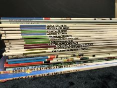 AVIATION AND AERONAUTICAL BOOKS AND MAGAZINES: A COLLECTION OF THE ILLUSTRATED INTERNATIONAL