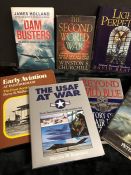 AVIATION AND AERONAUTICAL BOOKS AND MAGAZINES: A COLLECTION OF 8 VARIOUS AVIATION AND AIRCRAFT