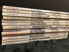 AVIATION AND AERONAUTICAL BOOKS AND MAGAZINES: A COLLECTION OF 13 TITLES COMBAT LEGEND BY