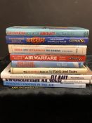 AVIATION AND AERONAUTICAL BOOKS AND MAGAZINES: A COLLECTION OF 10 VARIOUS AVIATION AND AIRCRAFT