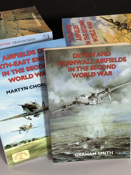 AVIATION AND AERONAUTICAL BOOKS AND MAGAZINES: A COLLECTION OF 25 PAPERBACKS OF AIRFIELDS IN THE - Image 4 of 4