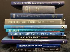 AVIATION AND AERONAUTICAL BOOKS AND MAGAZINES: A COLLECTION OF 11 VARIOUS AVIATION TITLES