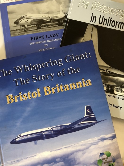 AVIATION AND AERONAUTICAL BOOKS AND MAGAZINES: A COLLECTION OF 3 BOOKS ON THE TOPIC BRISTOL