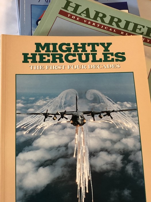 AVIATION AND AERONAUTICAL BOOKS AND MAGAZINES: A COLLECTION OF 9 BOOKS ON MILITARY AIRCRAFT BY - Image 2 of 4