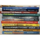AVIATION AND AERONAUTICAL BOOKS AND MAGAZINES: A COLLECTION OF 12 HARDBACK BOOKS BY CROWOOD